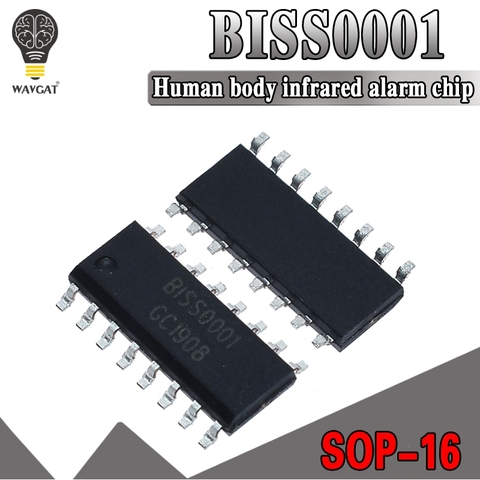 Procesador de señal con sensor infrarrojo SOP-16 BISS 0001 BISS0001, 10 Uds., nuevo y original IC ► Foto 1/6