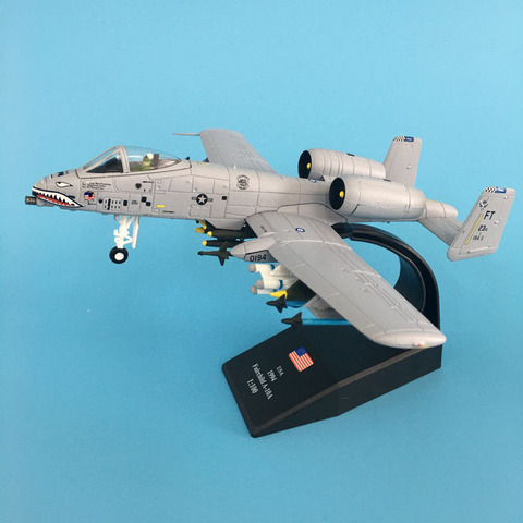 JASON TUTU avión modelo 1/100 escala Fairchild República A-10 Thunderbolt aeroplano de aleación modelo diecast 1:100 aviones de metal ► Foto 1/6