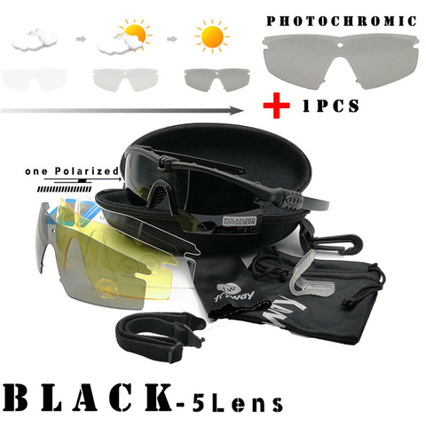 Triway-gafas de protección táctica polarizadas, militares, SI M 3,0, montura 2,0, gafas de senderismo, ejército, airsoft, tiro ► Foto 1/6