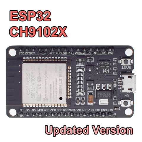 Placa de desarrollo ESP32 CH9102X, WiFi, Bluetooth, consumo de energía ultrabajo, doble núcleo, ESP-32, ESP-32S, Similar, nueva versión ► Foto 1/6