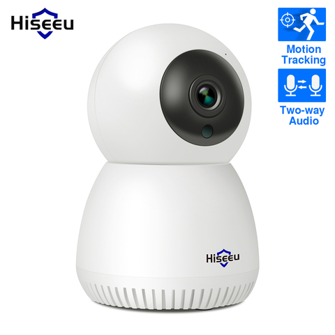 Hiseeu-cámara IP de seguridad para el hogar, sistema inalámbrico de Audio bidireccional con WIFI, seguimiento automático, tarjeta SD, 1080P, 2MP ► Foto 1/6