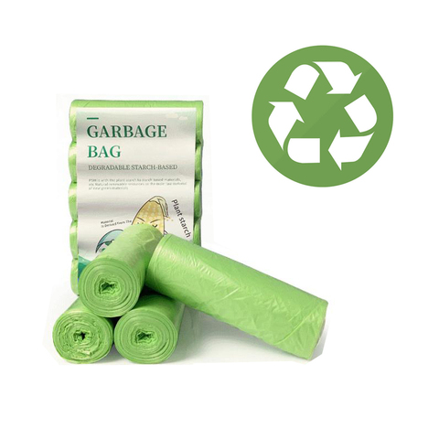 Bolsas de basura biodegradables, productos ecológicos desechables para bote de basura, para el hogar y la cocina ► Foto 1/6