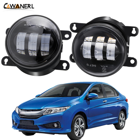 Montaje de luz antiniebla para Honda City Ballade Grace 2014-2022 coche parachoques delantero luz LED de conducción diurna lámpara de niebla H11 12V 12V ► Foto 1/6