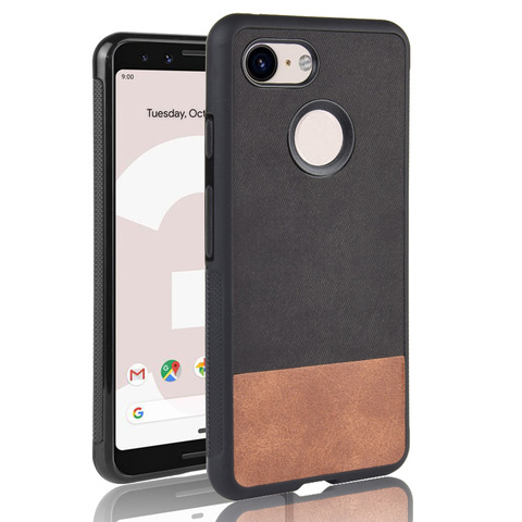 Google Pixel-funda trasera de tela vaquera a prueba de golpes para móvil, funda de lujo para Google Pixel 3 3a XL 3XL XL3 3aXL 4 4XL ► Foto 1/6