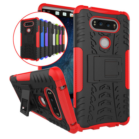 Funda de Coque trasero de teléfono para Lg, carcasa con textura de neumático 5,7 para V20, V20, V30 Plus, V40, V50, Thinq, 5G, Us996, H930, H933 ► Foto 1/6