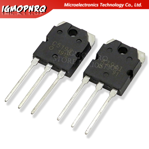 10 Uds 2SC5198 2SA1941 TO3P A1941 C5198 TO-3P Transistor original auténtico ► Foto 1/1