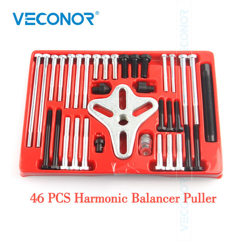 VECONOR 46PCS Steering Wheel Puller Disassembly Tools Kit Balancer Pulley Gear Removal Puller Set Auto Car Repair Special Tool ► Foto 1/4