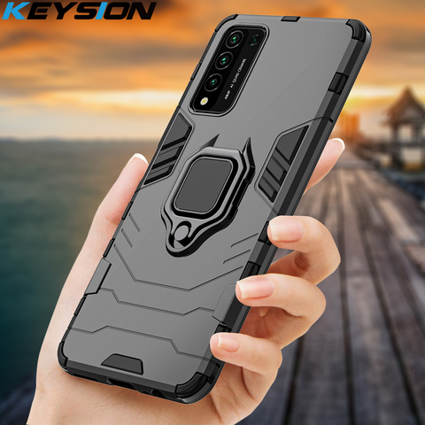 KEYSION caja a prueba de golpes para el Honor de 10X Lite 20 10i 8X de la cubierta del teléfono para Huawei P40 Pro P Smart 2022 Y7A Y9A Y8S NOVA 8 SE P30 Lite ► Foto 1/6