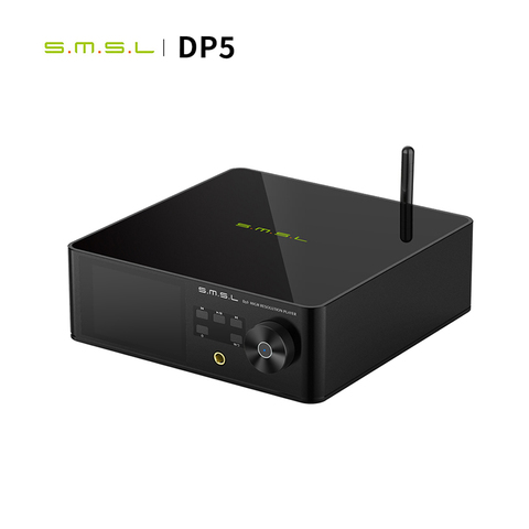 SMSL-reproductor de música DP5 con conexión usb y Bluetooth, decodificador de MQA ES9038PRO, amplificador de auriculares, reproductor de música Digital, WIFI, DSD ► Foto 1/6