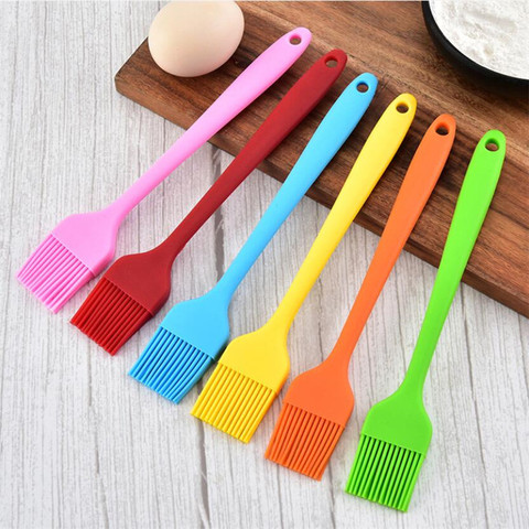 1PC de Basting Pastry Brush brocha aplicadora de aceite para pastel de pan de repostería de mantequilla herramientas de cocina de seguridad cepillo de barbacoa parrilla Mat cepillos ► Foto 1/6