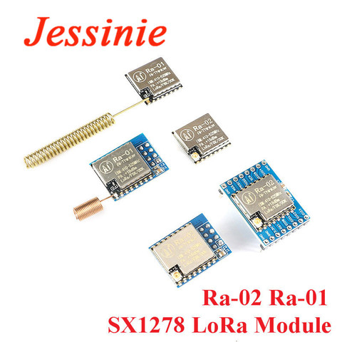 SX1278 LoRa Ra-02 Ra-01 extendido LoRa espectro de transmisión inalámbrica módulo 433MHZ/SPI/traductor Ra-01 Ra-02 para casa inteligente ► Foto 1/6