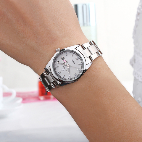 Montre Femme 2022 WWOOR marca de negocios de moda de cuarzo relojes impermeable de plata reloj blanco vestido de fecha reloj de las mujeres ► Foto 1/6