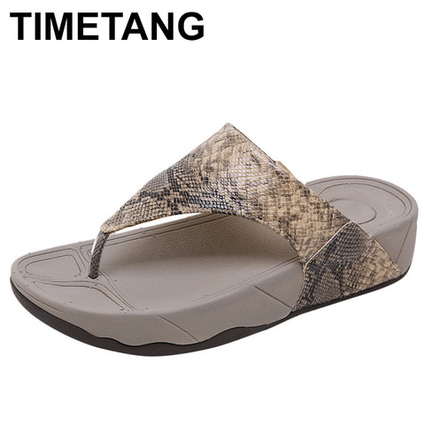 Timetang-Sandalias de alta calidad para mujer, zapatos sexys de playa, base gruesa, transpirables, Punta abierta, para verano, 068 ► Foto 1/6