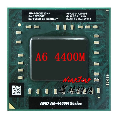 AMD A6-Series A6-4400M A6 4400 M 2,7 GHz Dual-Core Dual-Hilo de procesador de CPU AM4400DEC23HJ hembra FS1 ► Foto 1/1