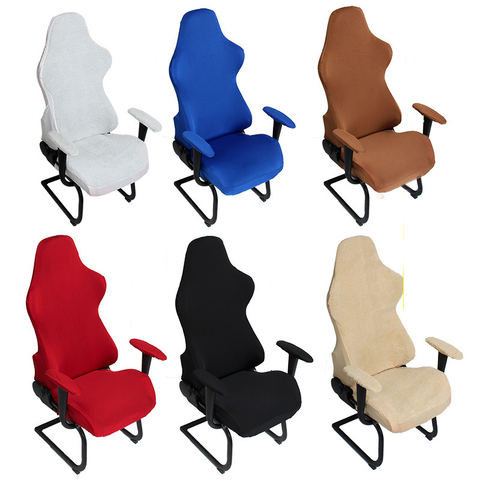 Silla de juego cubre Spandex Oficina fundas de asiento para computadora sillas elástico sillón de decoración del hogar fundas para sillones ► Foto 1/6