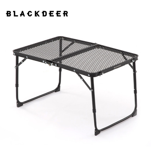 Blackdeer-Mesa portátil de hierro para acampar, plegable, ultraligera, para Picnic, jardín ► Foto 1/6