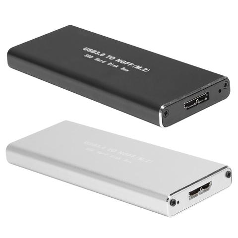 Carcasa de unidad de estado sólido para PC, portátil, TV inteligente y teléfono móvil, USB 3,0 a M.2 NGFF SSD, caja 2230 2242 2260 2280 ► Foto 1/6