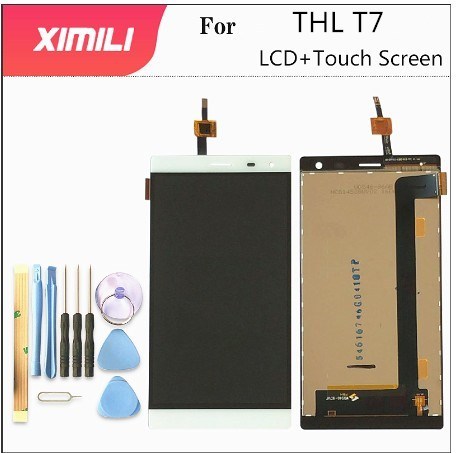 Pantalla LCD de 5,5 pulgadas para THL T7 + recambio de conjunto de pantalla táctil para thl t 7 Digitalizador de pantalla táctil lcd + herramientas ► Foto 1/6
