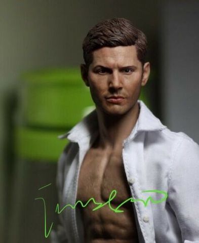 Dean Winchester Supernatural cabeza Sculpt Jensen Ackles figura a escala 1/6 juguete Headplay ► Foto 1/3