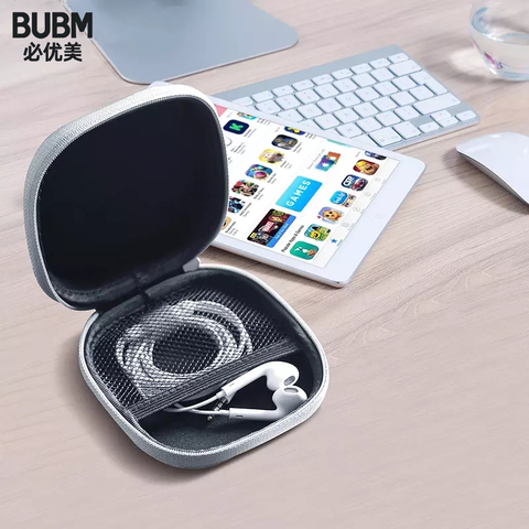 BUBM Estuche Duro para unidad Flash USB, bolsa de transporte de viaje para unidades Flash USB, tarjetas SD, Cables de auriculares y otros accesorios pequeños ► Foto 1/6