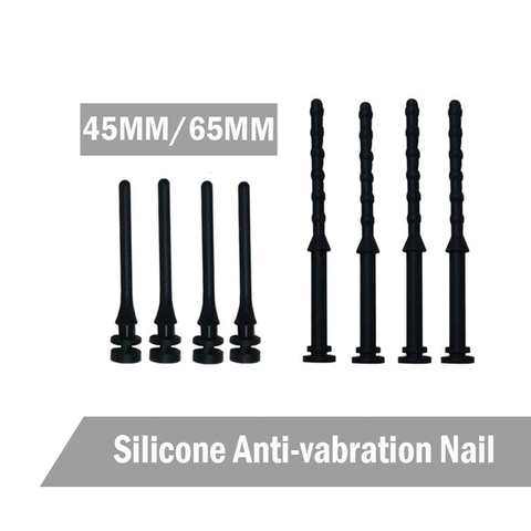 50 Uds. Antivibración de silicona de tornillos, 45MM, 65MM, para PC, ventilador con cubierta de absorción de impacto ► Foto 1/3