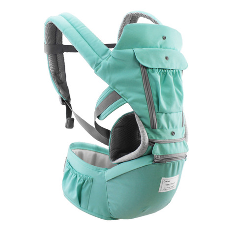 Mochila ergonómica de 0-36 meses para bebé, portabebés para chico, asiento de bebé, cabestrillo frontal, canguro, envoltura para bebé, viaje ► Foto 1/6