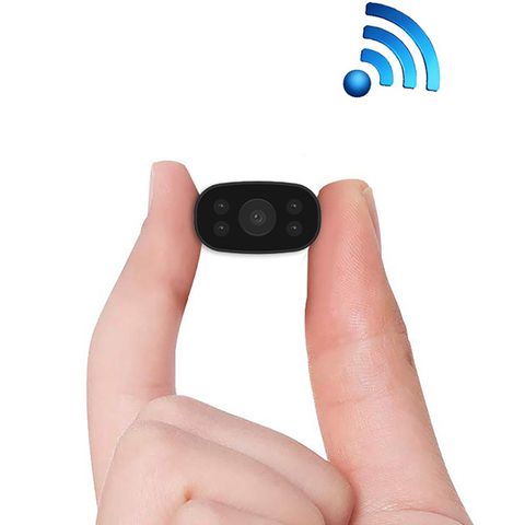 Mini cámara wifi HUOMU, cámaras de seguridad ocultas para el hogar, 1080P, HD, inalámbrica, WiFi, cámara de visión remota, cámara niñera, grabadora pequeña ► Foto 1/6