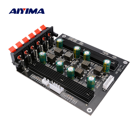 AIYIMA TPA3116 5,1 Amplificador de potencia Digital, Amplificador de Audio con tarjeta de Audio 50Wx4 100Wx2, Amplificador de altavoz DIY 5,1 para cine en casa ► Foto 1/6