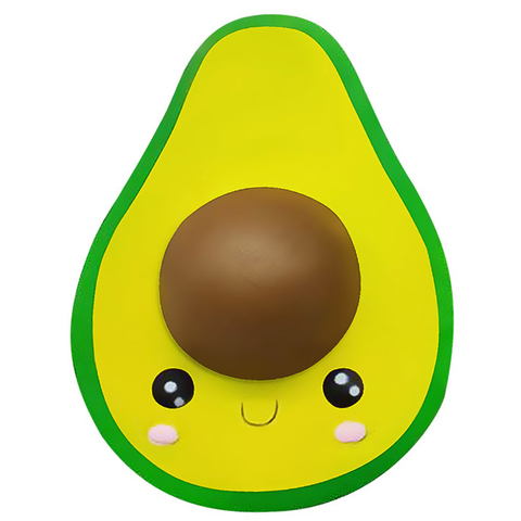 Jumbo-aguacate blando, juguete suave de simulación de elevación lenta, alivio del estrés perfumado dulce para chico, bebé, regalo de Navidad, Toy10 * 13CM ► Foto 1/6