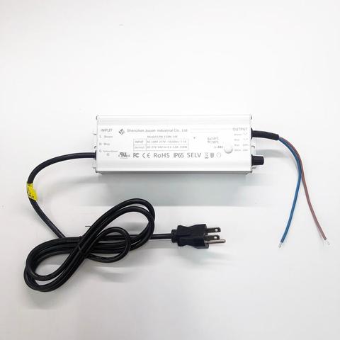 Caja de aluminio regulable CC de corriente constante, controlador de potencia de luz LED de cultivo con interruptor de atenuador, 120W, 2500mA UL ► Foto 1/5