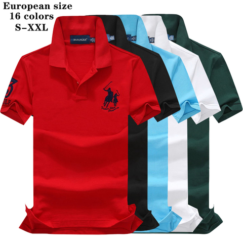 Polo de marca para hombre, Polo informal de negocios a la moda, camiseta de color sólido, Tops, Camisa ajustada de alta calidad para hombre 908 ► Foto 1/6