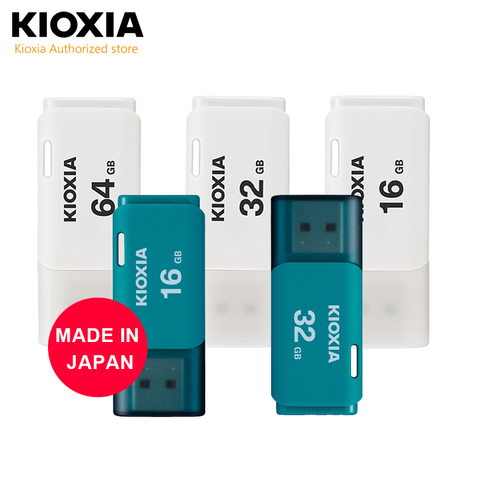 KIOXIA-unidad de memoria flash USB 128G, Unidad de transmisión U202 de 64G/32G/16G, memoria usb 2,0 ► Foto 1/6