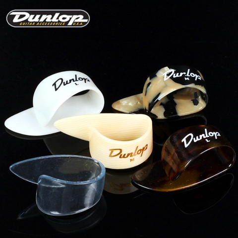 Dunlop-mediador de púas para pulgar, plástico blanco ► Foto 1/3