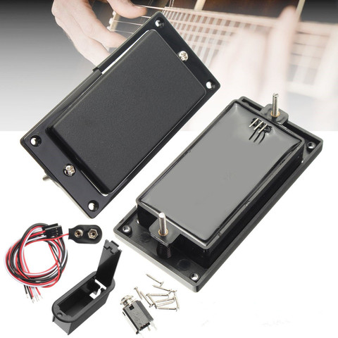 Conjunto de pastilla Humbucker activa para guitarra, potenciómetro cerrado con 2 líneas de bobina para herramienta de reparación de guitarra eléctrica, piezas de guitarra, 81/85 ► Foto 1/6