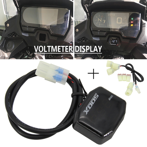 Voltímetro Digital para motocicleta HONDA CB500X, Panel Digital, medidor de voltaje CB 2022 X, pantalla Led CB500 X ► Foto 1/6