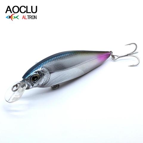 AOCLU-SEÑUELOS Jerkbait wobblers, 10,5 cm, 16,7g de profundidad, 0,8 m, Señuelos de Pesca Minnow, sistema de transferencia de peso magnético para fundición larga ► Foto 1/6