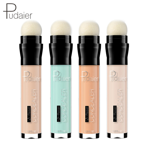 Pudaier-corrector líquido con forma de seta, Maquillaje facial de ojeras, crema azul, cosméticos, base suave, 1 ud. ► Foto 1/6