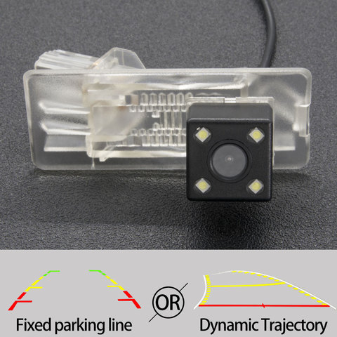 Fijo o trayectoria dinámica vista trasera de coche Cámara protector antipolvo para Renault 2009, 2012, 2013, 2015, 2016, 2022, 2022 Laguna 2/3 Espace 4 ► Foto 1/6