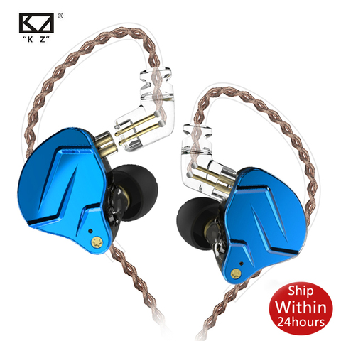 Auriculares híbridos KZ ZSN PRO 1BA + 1DD KZ, auriculares HIFI para Monitor de oído, auriculares para kz zs10 as10 zst S2 S1 AS16 ► Foto 1/6