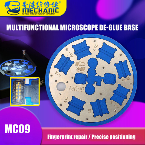 Plataforma de extracción de pegamento para microscopio multifuncional, Sensor de huellas dactilares, Base de reparación para iPhone 6/6P/6SP/7/7P/8/8P/A9/A10/A11/A12/A13 ► Foto 1/4