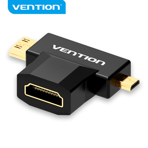 Adaptador Micro Hdmi Macho A Hdmi Hembra Vention