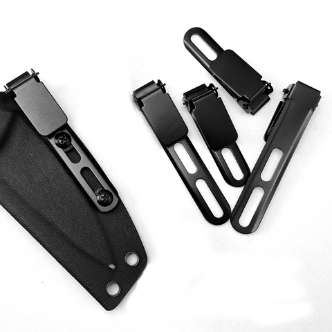 Kydex-Clip de cintura Universal, funda para cuchillo, funda K, Kydex K, de cintura con Clip de acero inoxidable, 1 ud. ► Foto 1/6