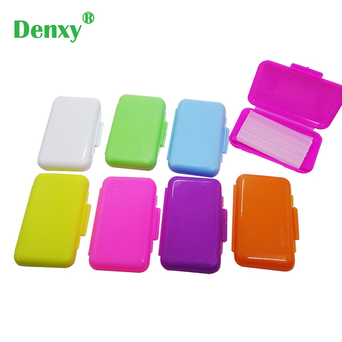 Denxy-caja para blanqueamiento Dental, ortodóntico, cera Dental, cuidado bucal, ortodoncia, irritación de las encías, soporte para ortodoncia, 20 Uds. ► Foto 1/6