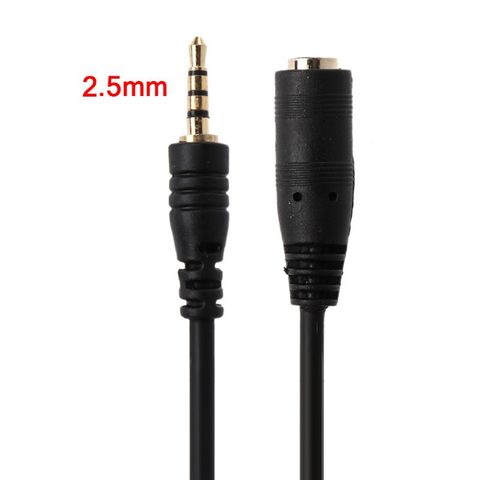 Conector de macho a hembra de 150cm y 2,5mm, Cable auxiliar de Audio de extensión para teléfonos inteligentes, auriculares de 2,5mm ► Foto 1/6