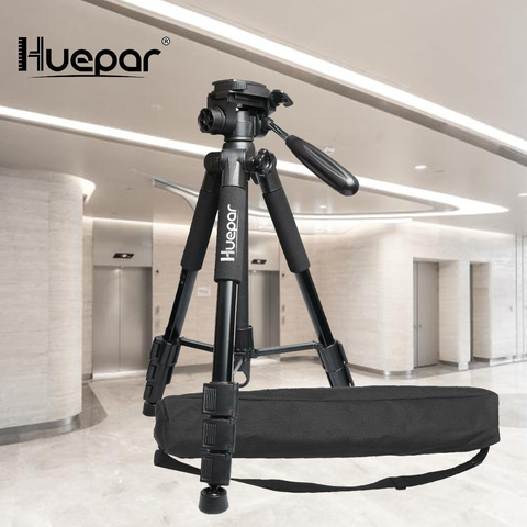 Huepar-trípode multifunción para cámara de viaje trípode de nivel láser ajustable de 56 