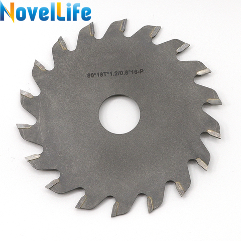 NovelLife 63mm 80mm HSS hoja de sierra Circular para bricolaje madera Sierra de mesa de madera de plástico de aluminio de corte de placa ► Foto 1/5