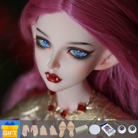 Las hadas Minifee Klaus 1/4Manjusaka muñecas BJD cosméticos bjd muebles conjunto Fullset w maquillaje juguetes de los niños para niña regalo de cumpleaños ► Foto 1/6