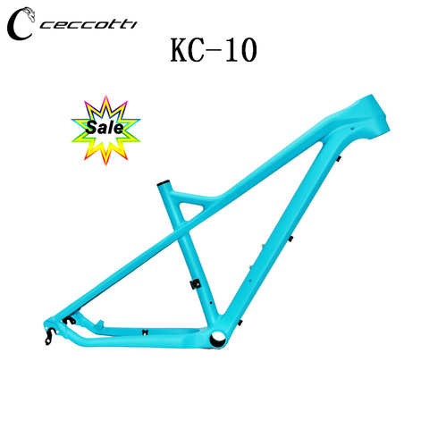 Carbono mtb bicicletas de montaña de 27.5er T800 UD barato bicicleta de carbón China Estructura de bicicleta de montaña 15 17 cuadro de bicicleta de carbono ► Foto 1/6