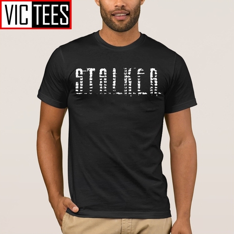 Camisetas con estampado de juego de Stalker para hombre, camisetas con estampado de radiación de cuello redondo, Camisetas estampadas con tus Tops, 100% de algodón ► Foto 1/6