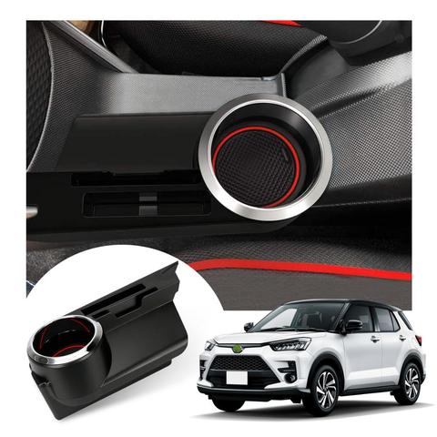 LFOTPP Central del coche taza de agua caja de almacenamiento para aumento de RAIZE (A200A/A210A) 2022 de 2022 diseño Interior de coche accesorios negro ► Foto 1/6